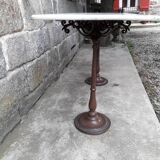 Bistro table marble top 145.5 cm