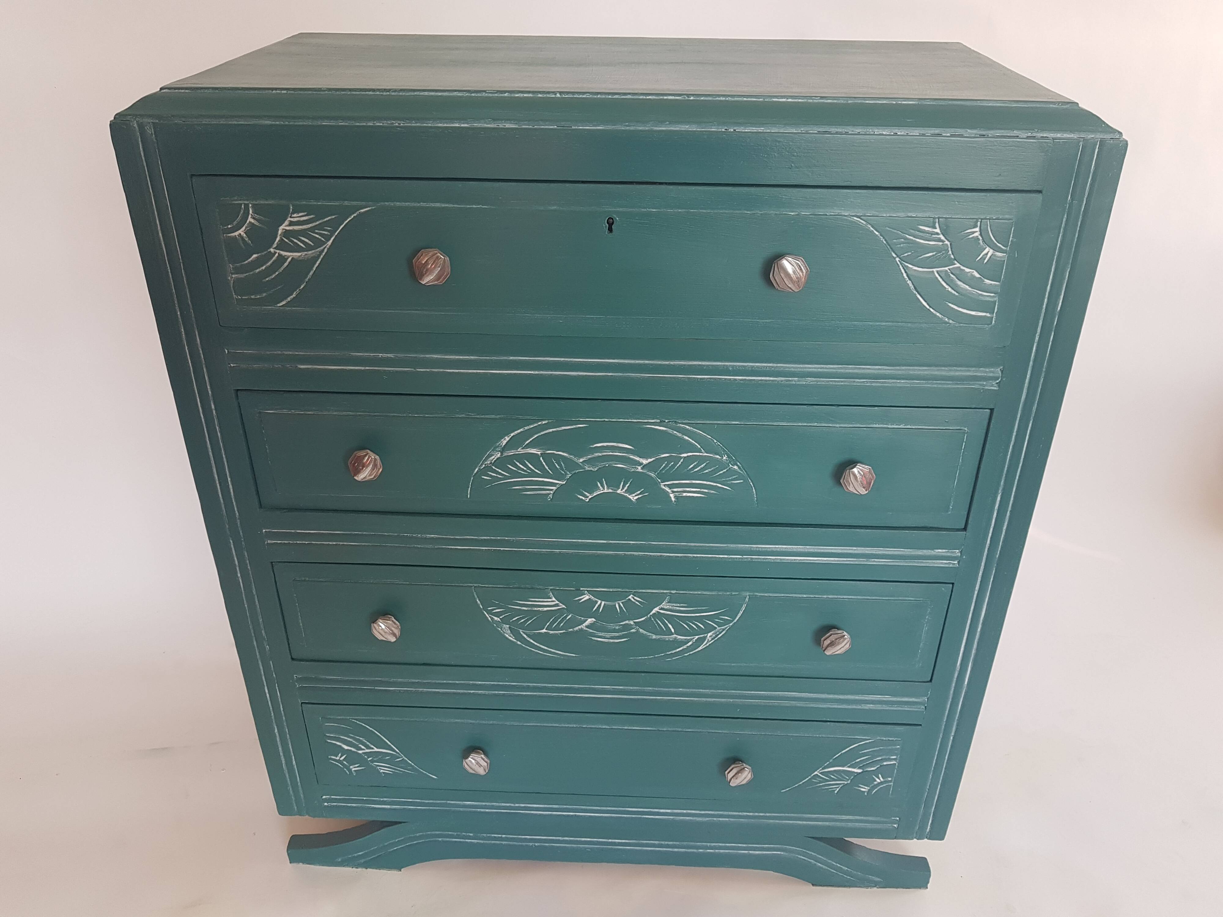 Chest of drawers  art deco