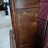 Old display cabinet, classic style, solid oak