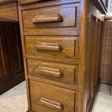 American oak desk