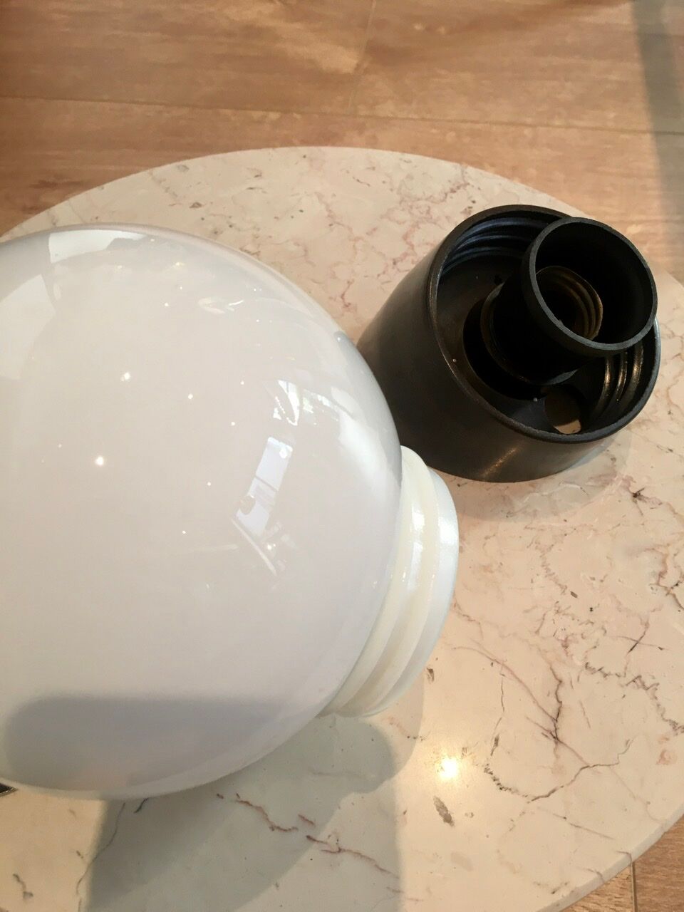 Vintage inclined wall lamp