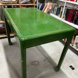 Bureau en chêne vernie customisé