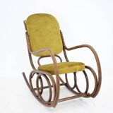 Restored Rocking Chair By Ton ,Czechoslovakia 1960s