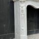 Louis XV Style Fireplace In Carrara Marble, Circa 1880