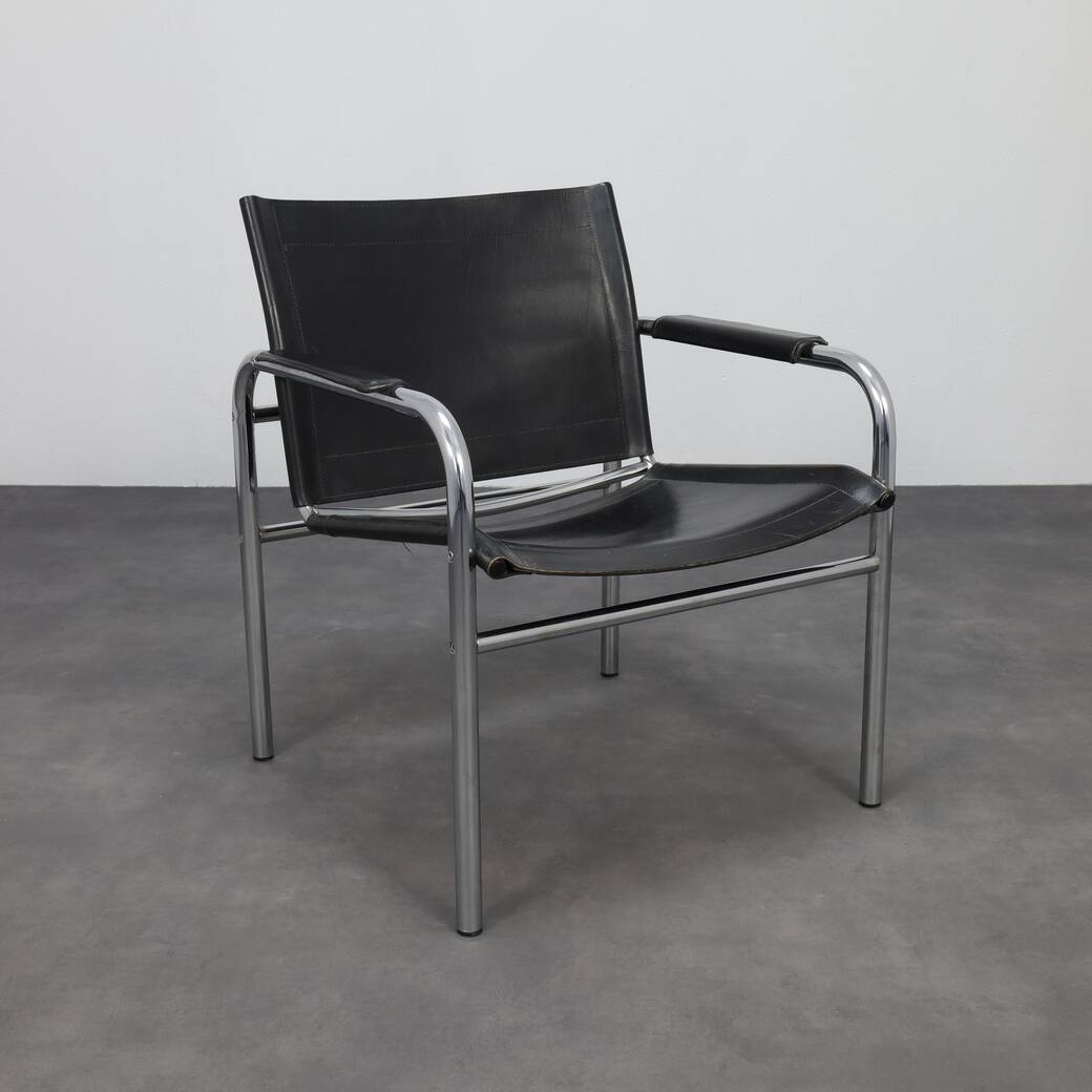 Fauteuil en cuir « Klinte » par Tord Björklund