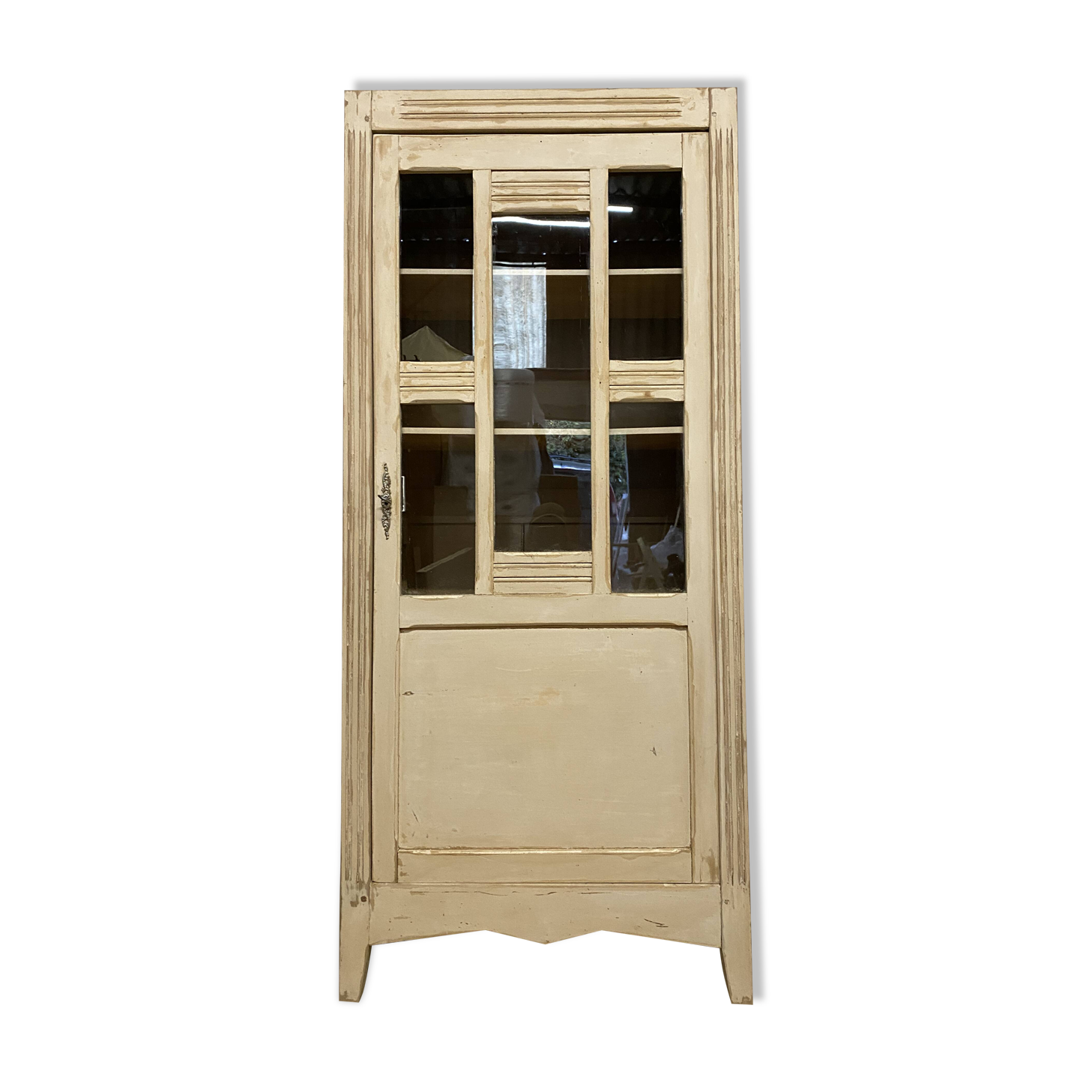 Glass-fronted Parisian wardrobe