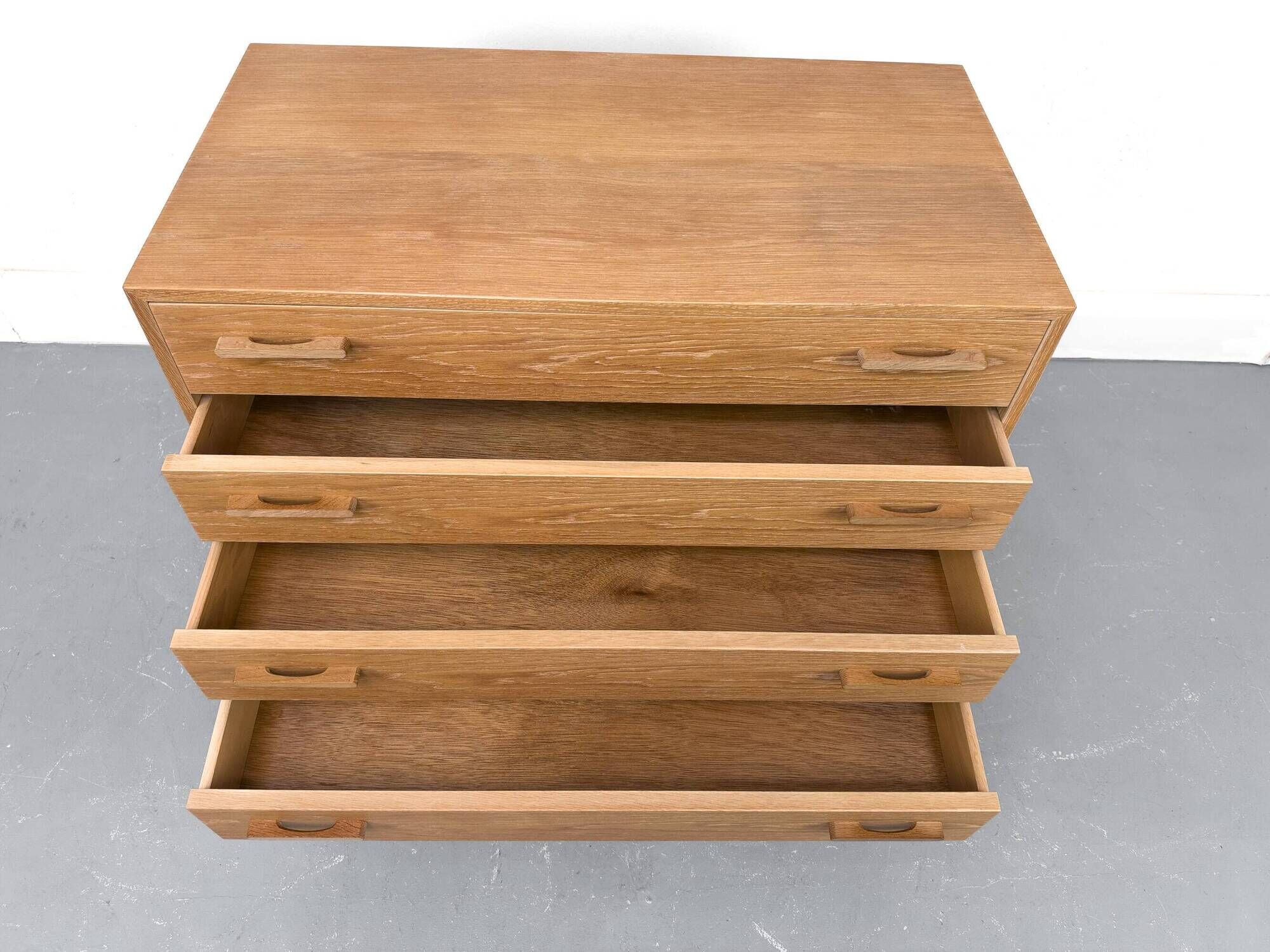 Danish Oak Chest of Drawers by Kai Kristiansen for FM Møbler, 1960s