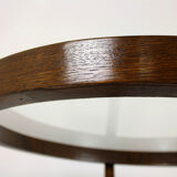 Round Coffee Table by Karel Koželka & Antonin Kropáček for Interier Praha, 1940s