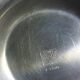 Flower vase in glass VMC Reims and pewter bowl from Manoir Paris