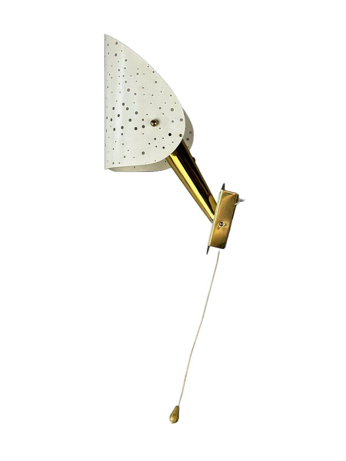 50s 60s wall lamp by Ernest Igl for Hillbrand Brass & Metal Design
