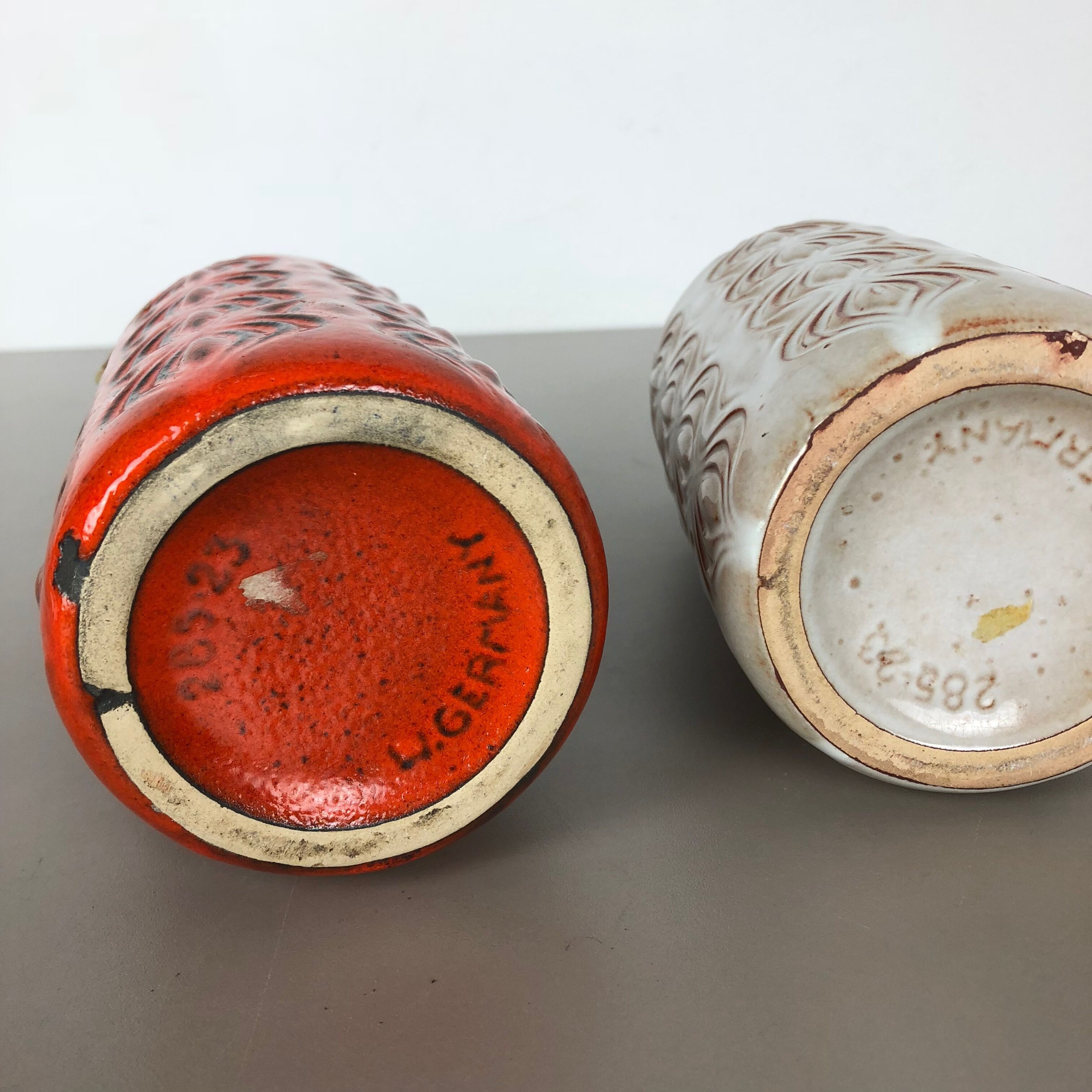 Set of 'Onion' vases made by Scheurich, Germany