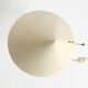 Large mid-century modern brass crow's foot table lamp by Kalmar Austria