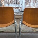 Paire de chaises Giancarlo Piretti 1970