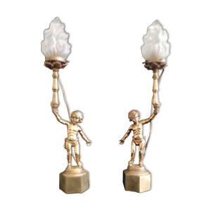 lampes angelots avec