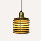 Hans Agne Jakobsson for Markaryd T-642 modernist hanging lamp, 60s