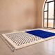 Handmade traditional natural wool rug 2/3 m