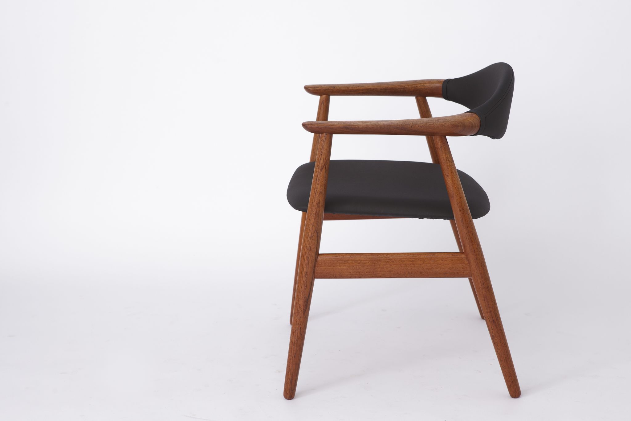 Armchair Erik Kirkegaard, 1960s Denmark, Vintage, Teak, for manufacturer Glostrup