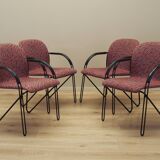 Set of four chairs, Italian design, 1980s, production: Italy