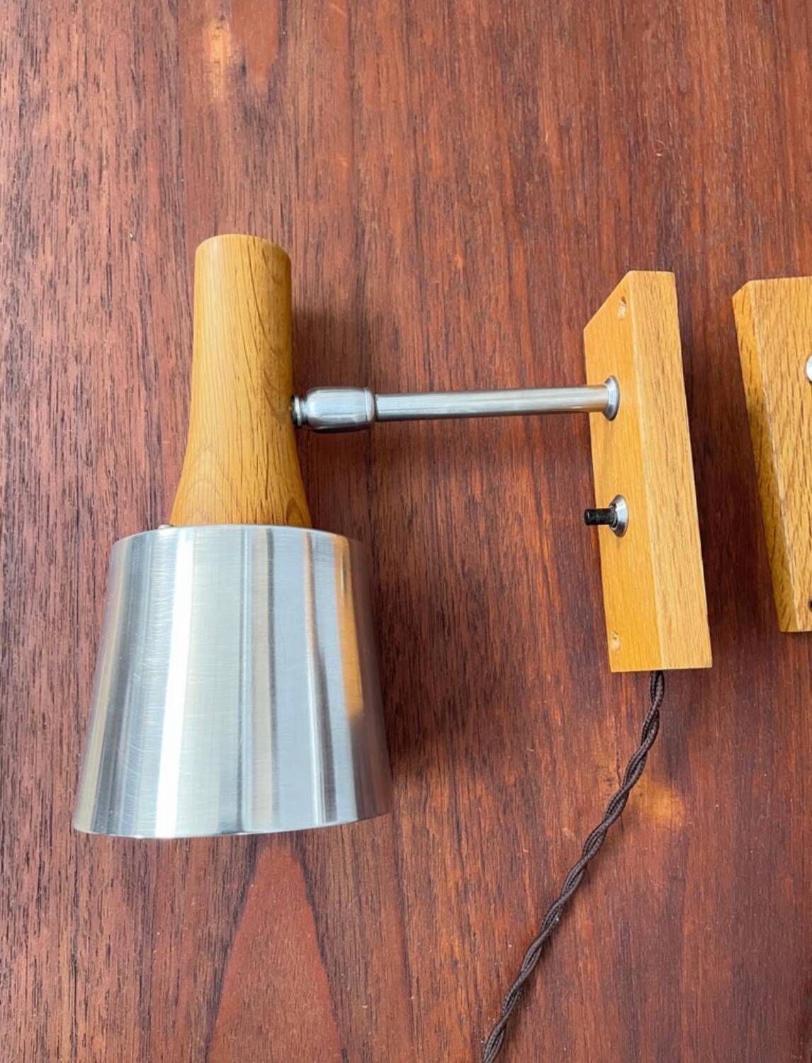 Mid-Century Wall Lamps by Lyfa from Denmark