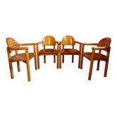 4 fauteuils Rainer Daumiller pour Hirtshals Savvaerk Furniture