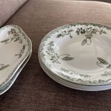 Plates and terra de fer raviers