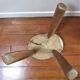 Tabouret bois massif art populaire français