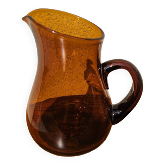 Amber pitcher