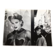 Original 90s event. Fashion poster woman