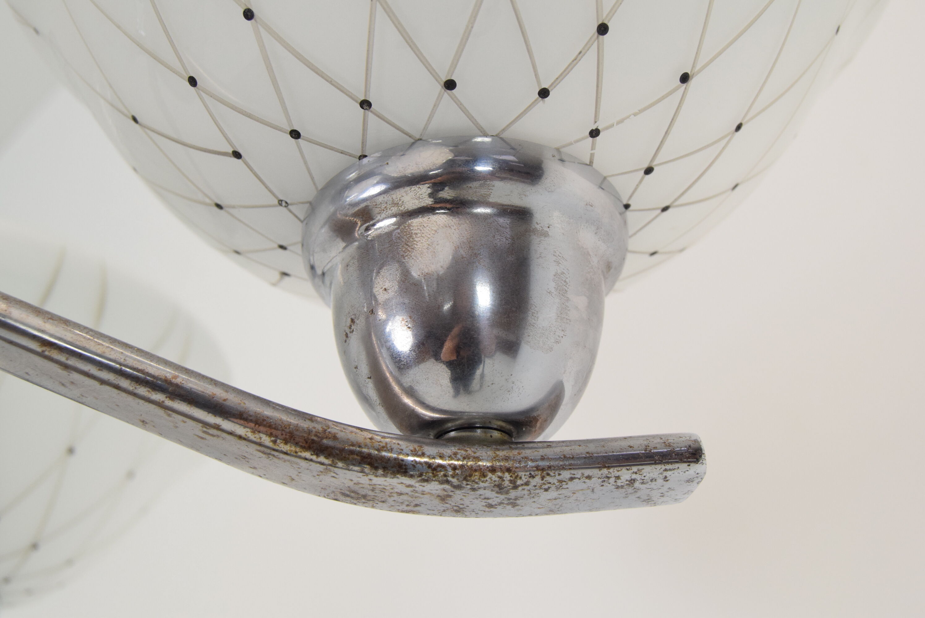 Mid-century Chandelier by company Drukov,1960's.