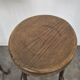 Pair of wrought iron stools