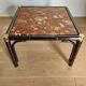 Table basse marbre rouge