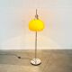 Lampadaire Lucerna jaune Space Age de Guzzini, Italie années 1960