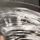 Verlys France: large Art Deco sunflower bowl in pressed glass