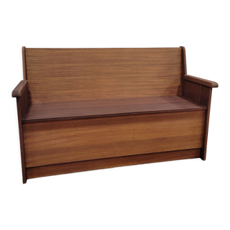 Wooden bench