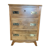 Commode -Chiffonnier vintage compas restauré