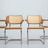 Set of 4 - Model S64 - Thonet - Marcel Breuer