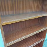 Vintage Scandinavian-style teak bookcase