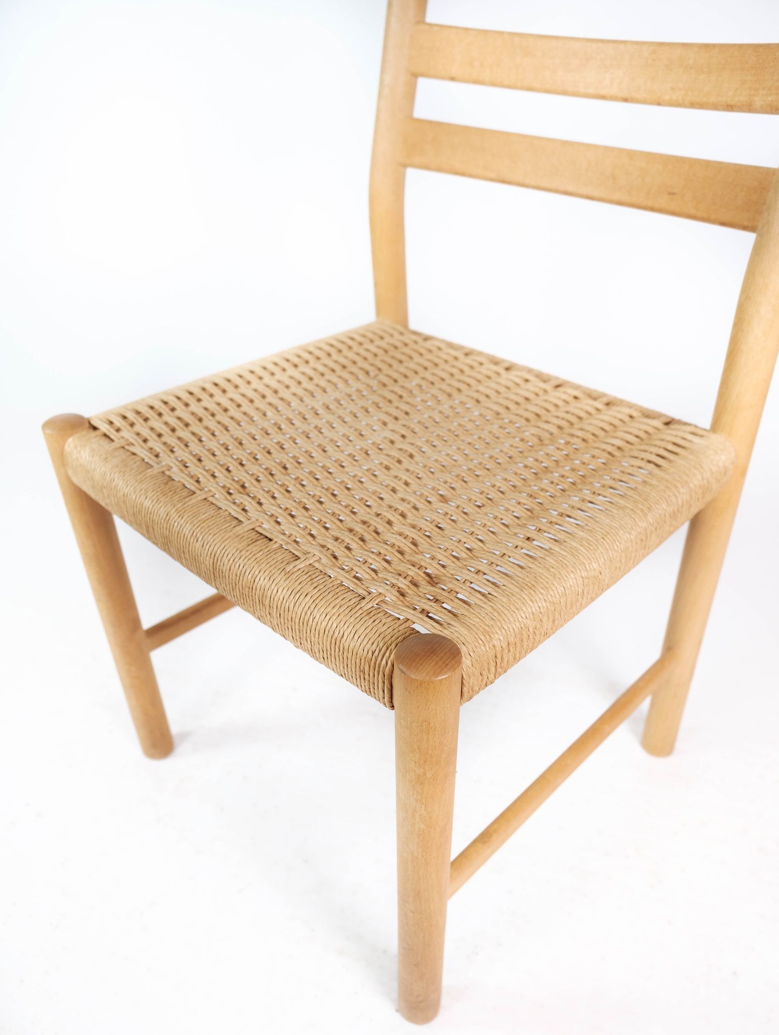 A set of four Kurt Østervig oak dining chairs for K.P. Møbler