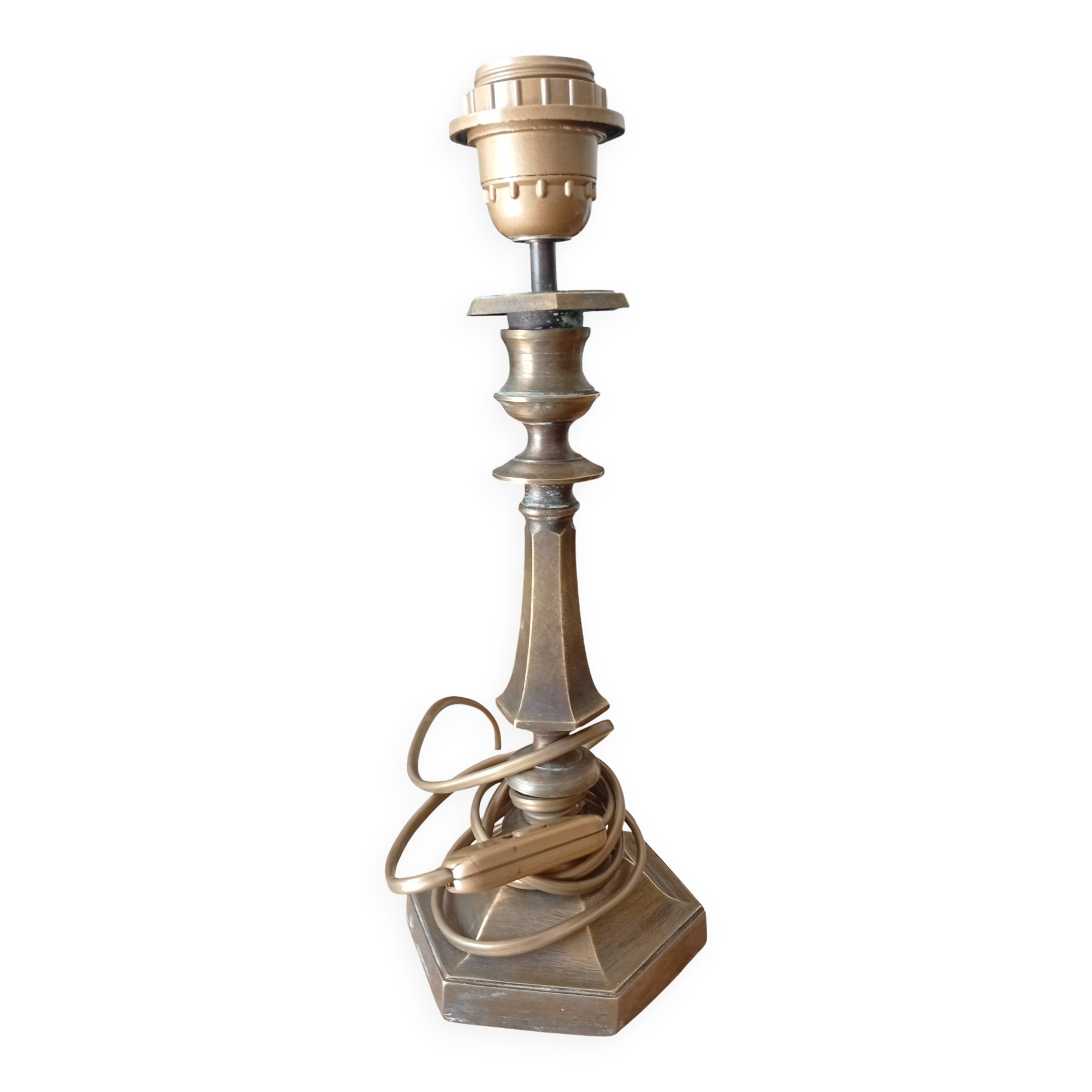 Bronze lamp base