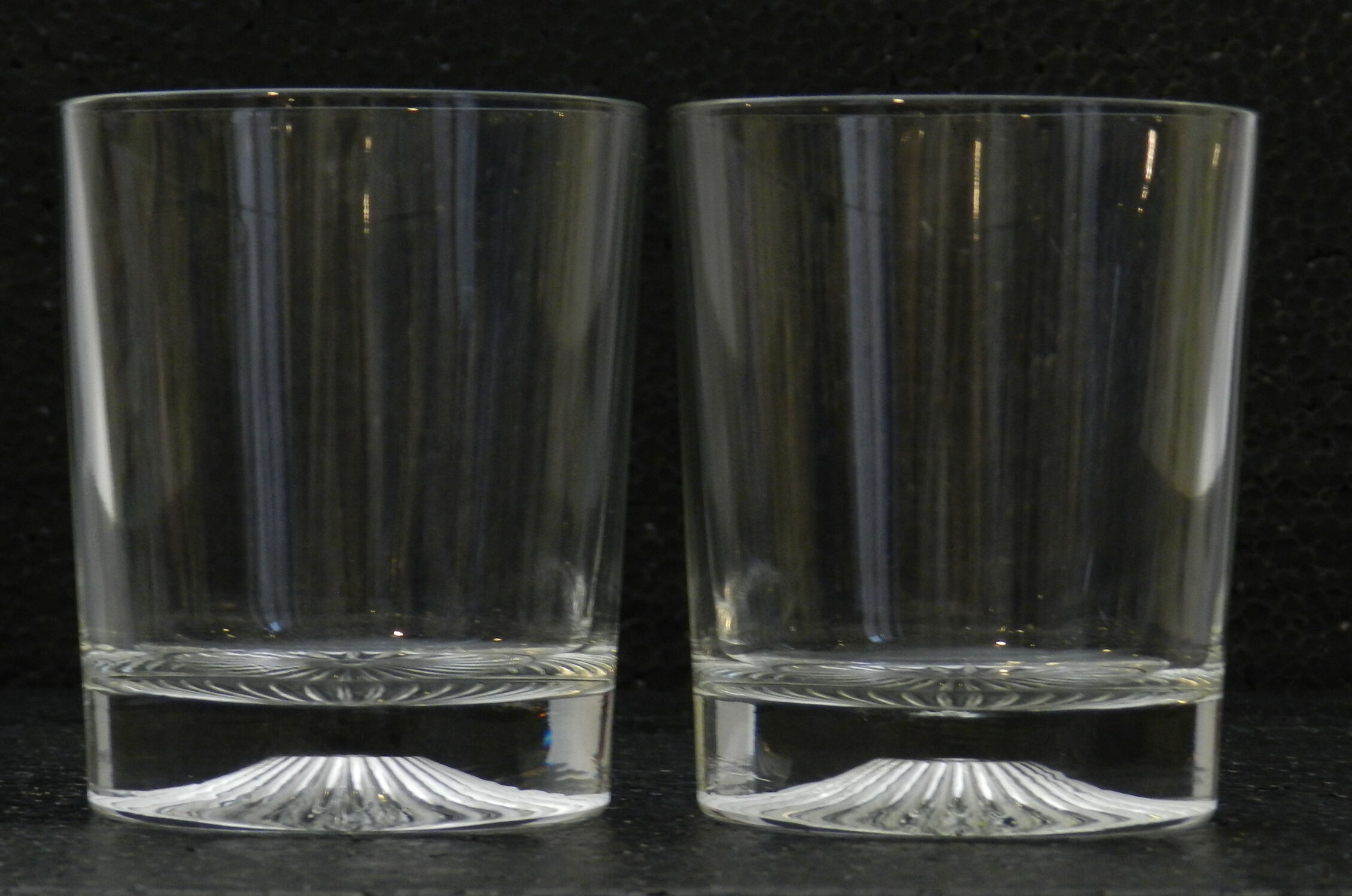 Whisky glasses