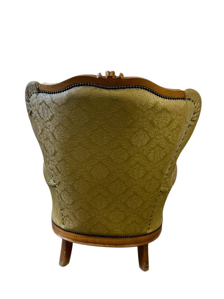 Vintage baroque one-seater armchair