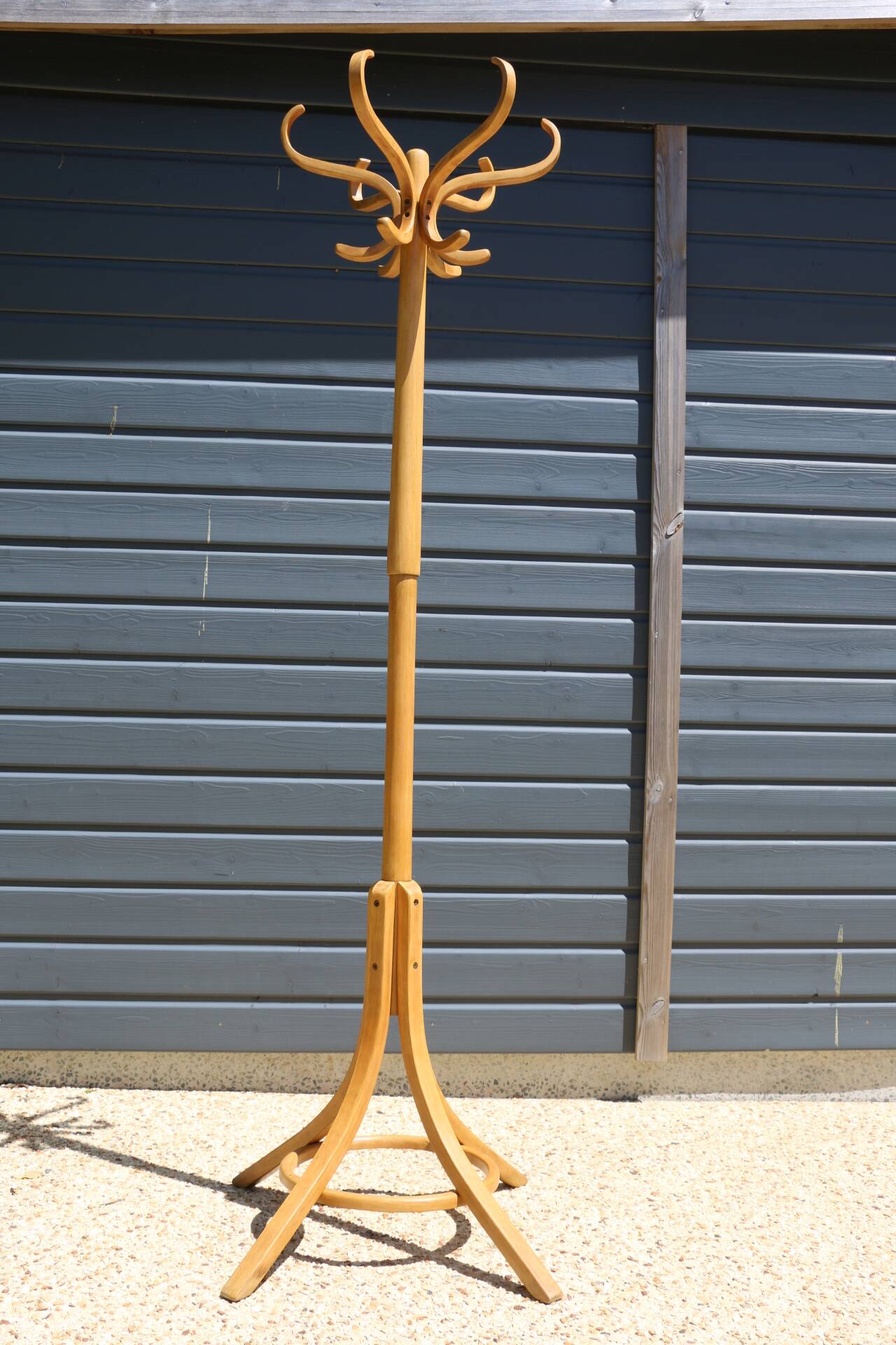 Coat rack parrot BAUMANN light beech (A3)