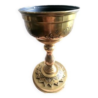 Cup ancient brass