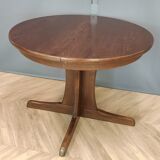 Mid-century extendable dining table