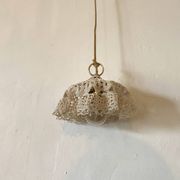 Cotton portable light, 3 m fabric cable