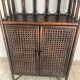 Rattan buffet/library