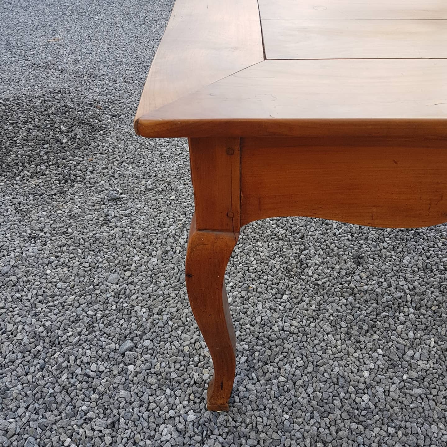 Cherry farm table 19th