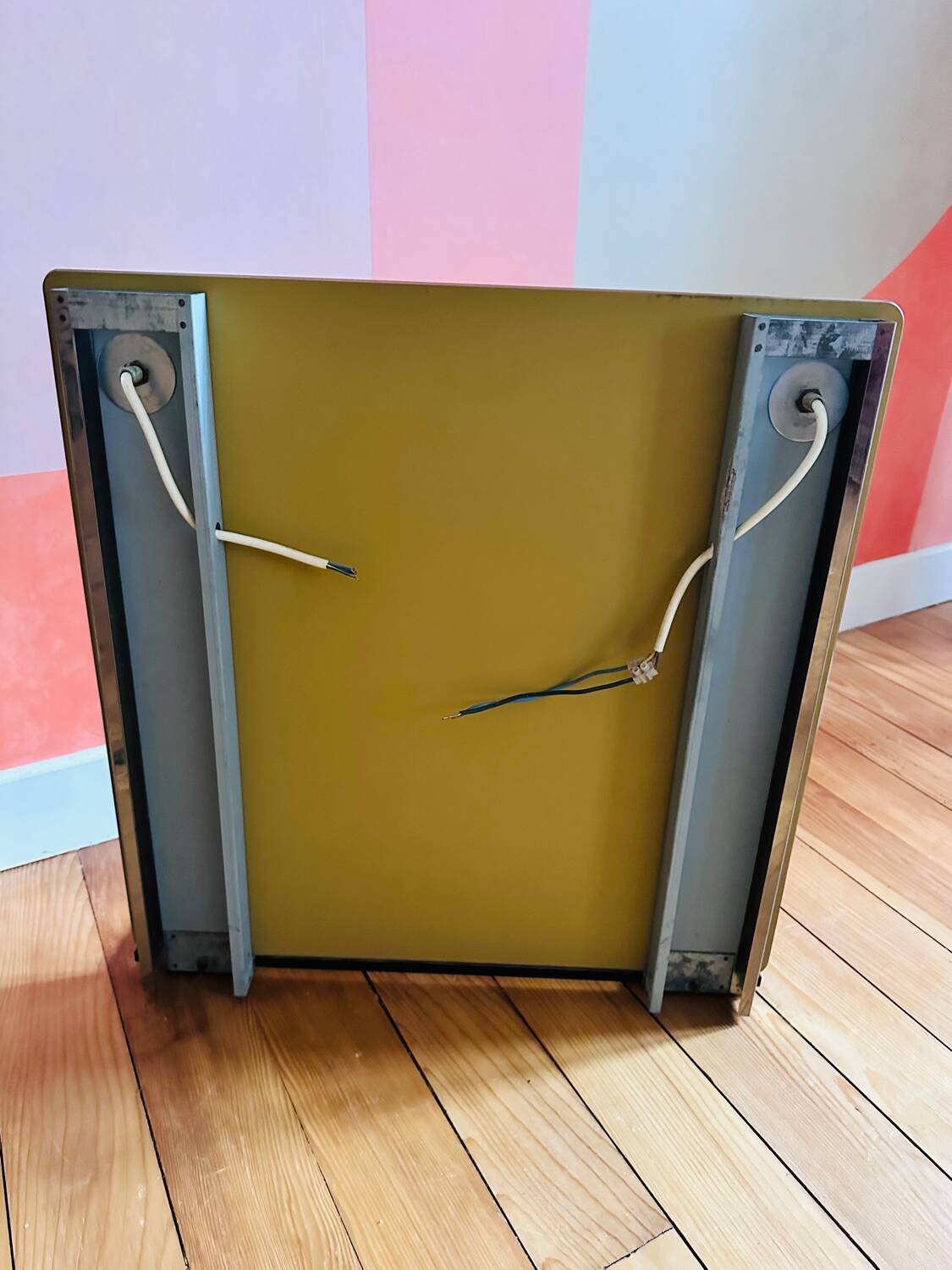 Vintage bathroom mirror