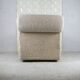 Chair "Space Age" in unbleached wool, France, circa 1970