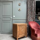 Art Deco oak jam jar (renovated)